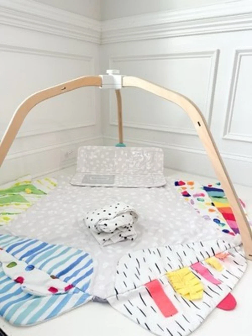 The Play Gym by Lovevery Stage-Based Developmental Activity Gym & Play Mat